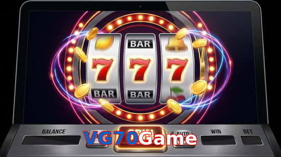 Main screen of VG70Game slots page for PK players